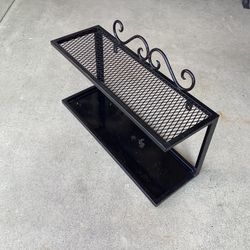 Garage Home Laundry Shelving Shelf Shelves Wall Storage Rack Floating Shelves Wrought Iron - Raca 
