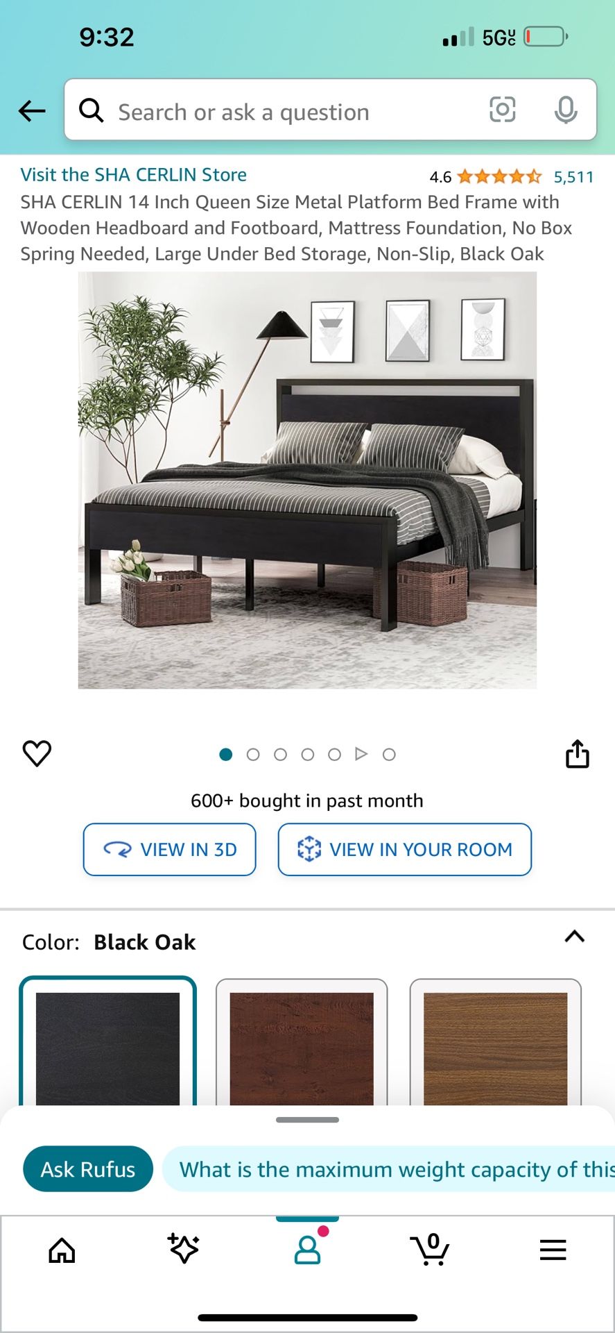 Queen Bed Frame 