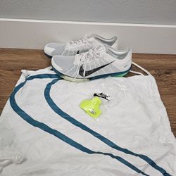 Nike Air Zoom Victory 2 Track Spikes White Green FD8411-100 Men’s Size 8 New