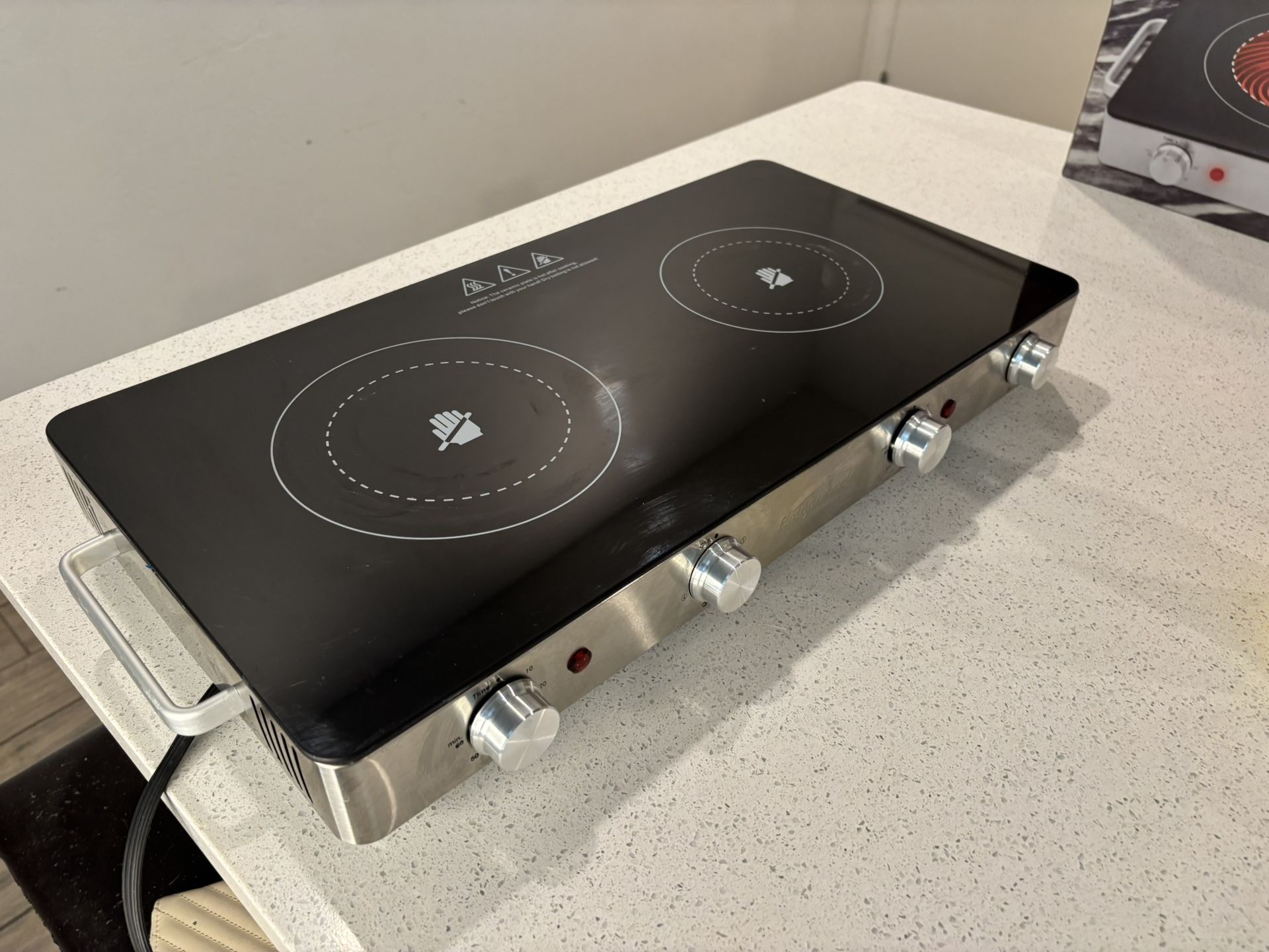Counter Top Electric 2 Burner