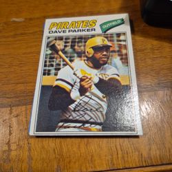 Dave Parker Topps 1977