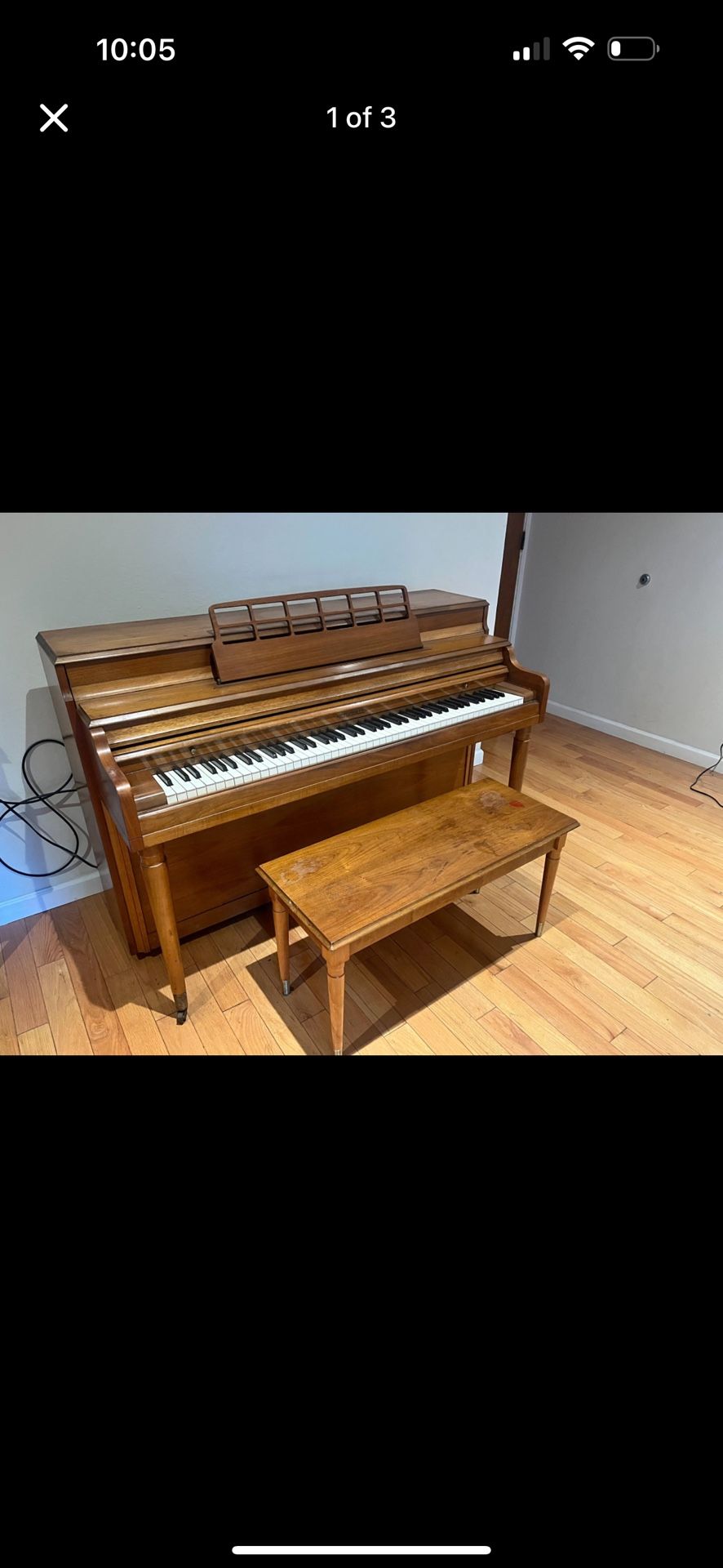 Wooden Piano