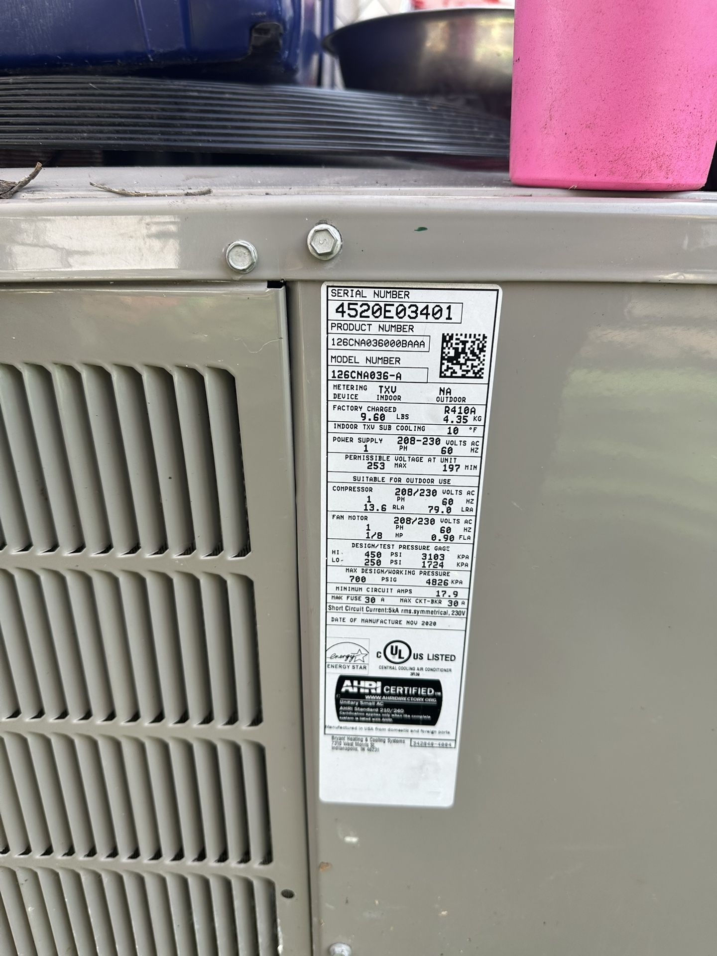 Ahri Ac unit