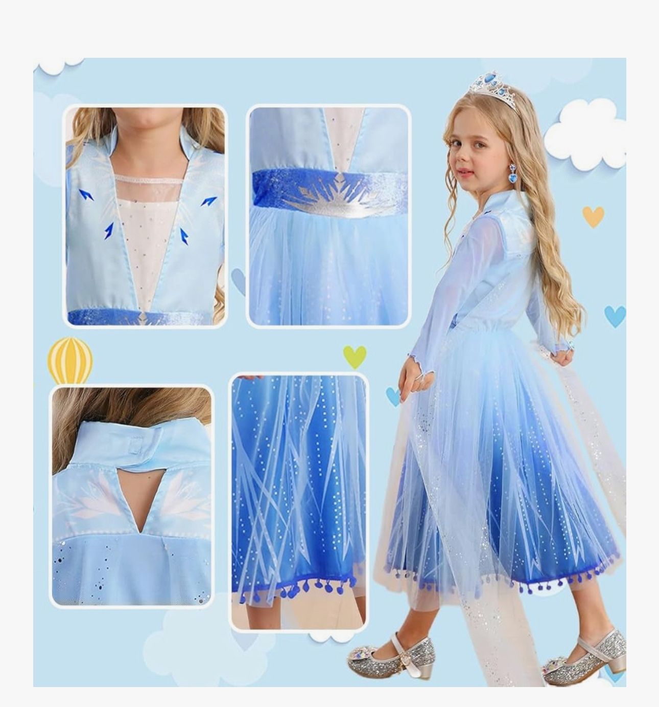 Girls Princess Elsa Frozen