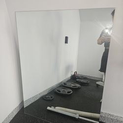 Glacier Bay 30 X 60 frameless Gym / bathroom vanity mirror 