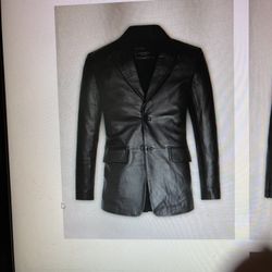 BLACK LEATHER