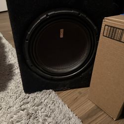 3000 Watts Memphis Mojo 12” Sub And Memphis Mono Block Amp