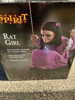 Spirit Halloween 2022 Rat Girl Animatronic