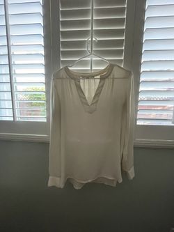 Loft: White Blouse 