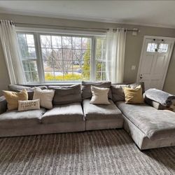 Couch Sectional Crate And Barrel