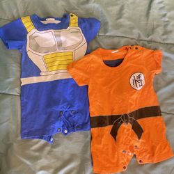 Anime Character Onsies For Baby 