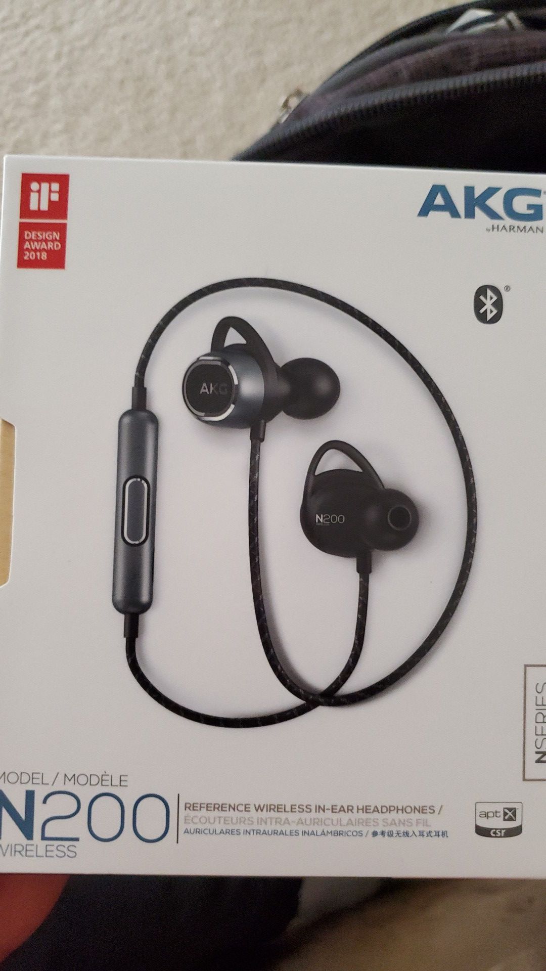 Akg N200 wireless earbuds