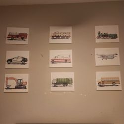 Transportation Themed Little Boy Room Decor