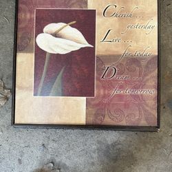 Cherish live dream sign