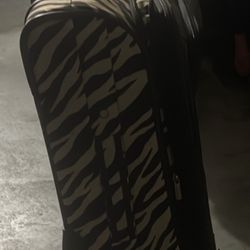 Zebra suitcase