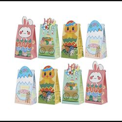 14 Pcs Easter Paper Bags