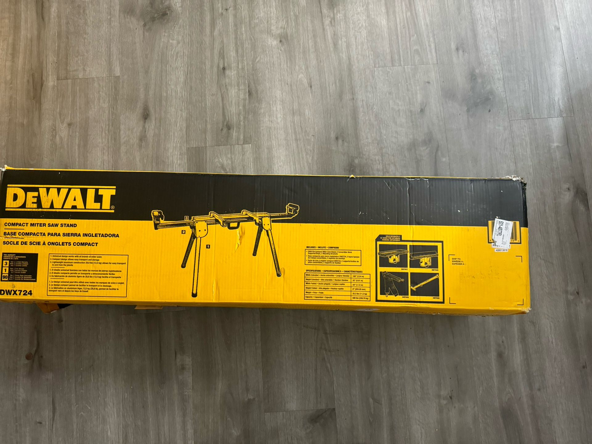 DeWalt Compact Miter Saw Stand