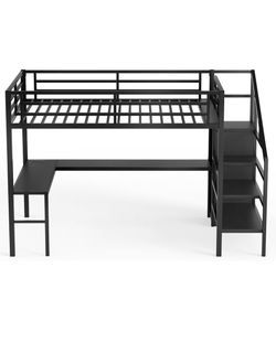 Full XL loft bed