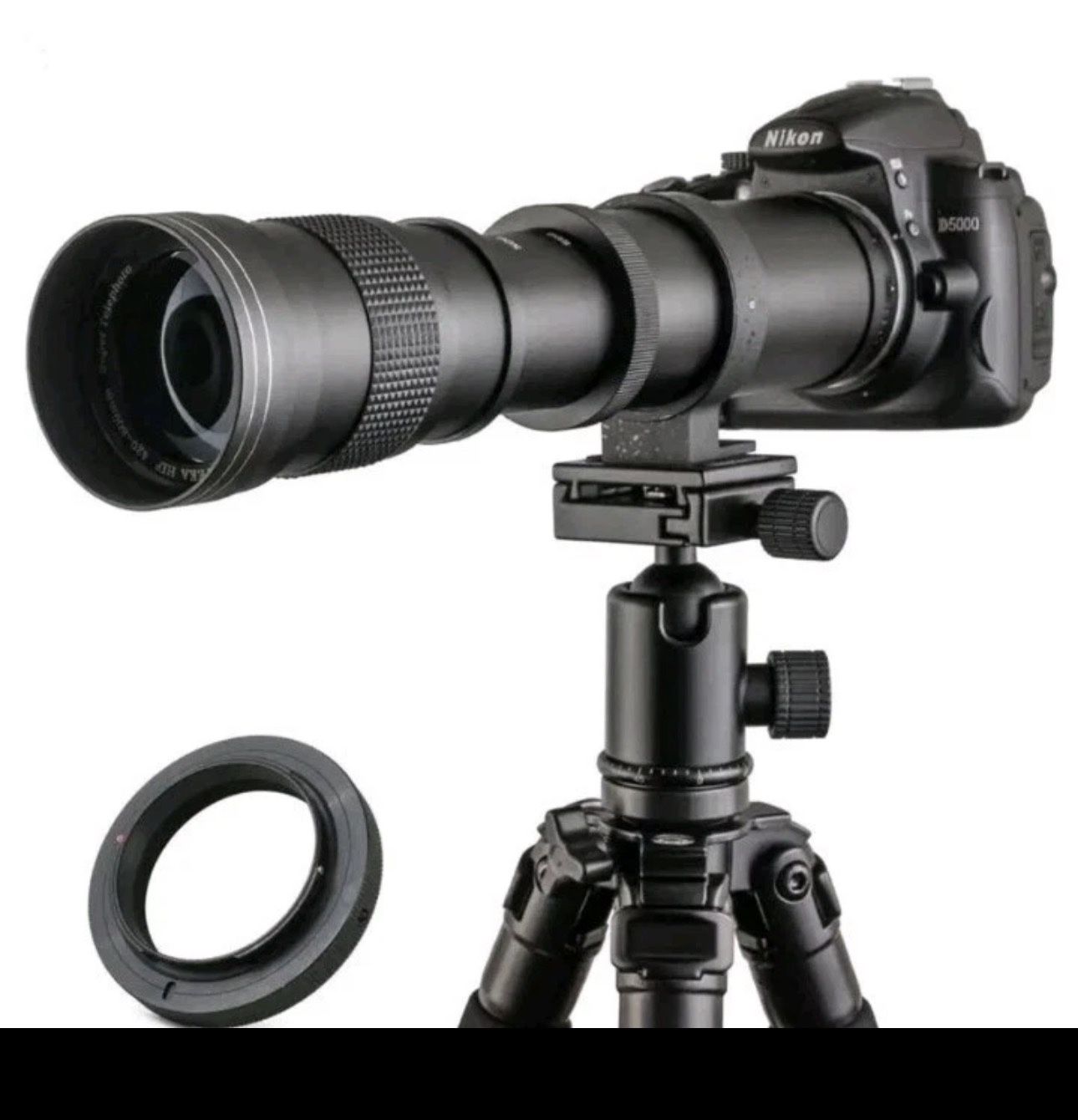 Jintu 420-800mm F/8.3 Manual Telephoto Zoom Lens Camera Lens