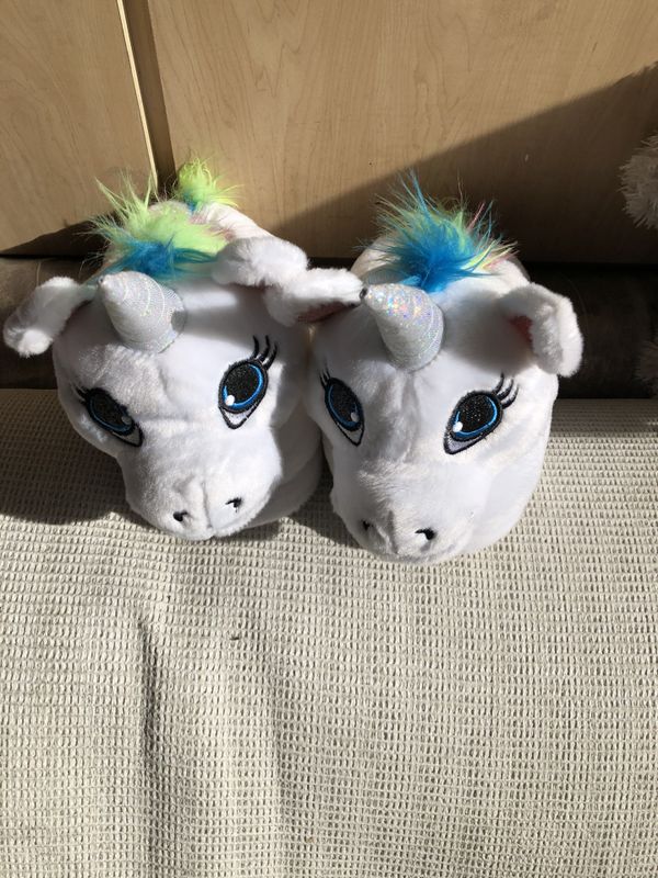 Justice Girls Unicorn Slippers For In Surprise Az Offerup Justice Girls Unicorn Slippers