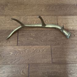 Brass Finish Antler 