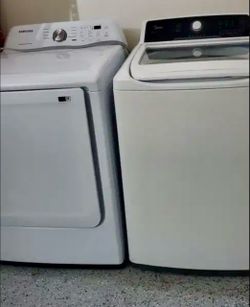 Washer and Electric Dryer