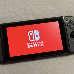 Nintendo Switch - Gray L + R Joy-Cons | Nintendo Switch Dock