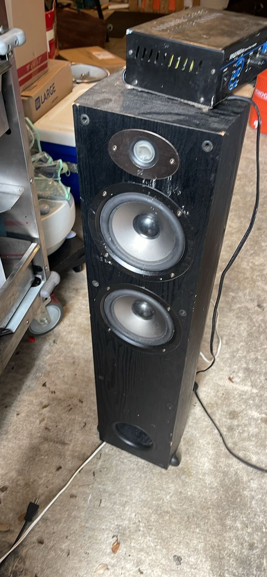Speaker And Amplifier