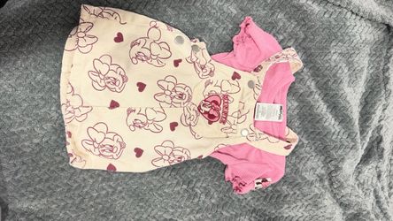 Minnie Mouse Baby Girl Outfit Set