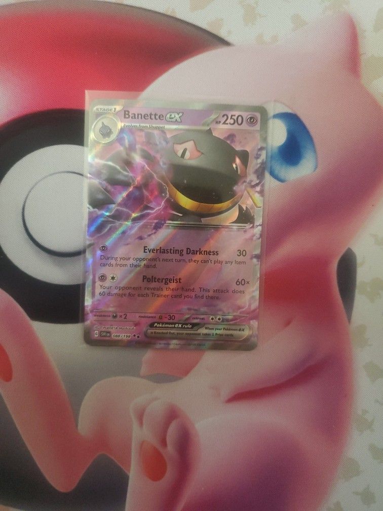 Banette Ex Pokémon Card