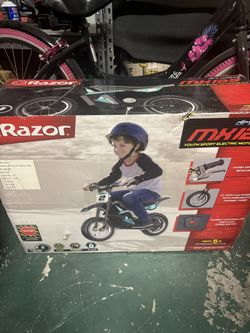 Razor Electric Bike New