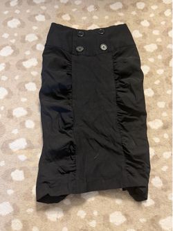 Long black skirt size small