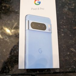Brand New Google Pixel 8 Pro - Blue