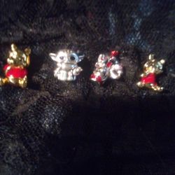 4 Pandora Charms 925
