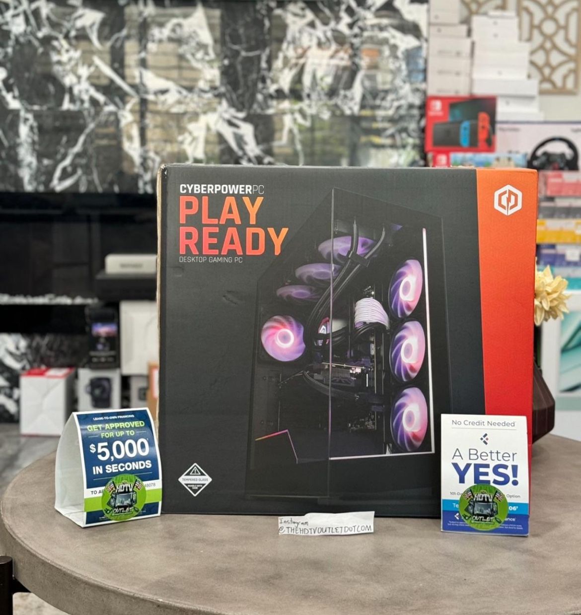 C1815251 cyberpower PC desktop i5-14400F RTX 4060 32Gb 2Tb gamer xtreme 