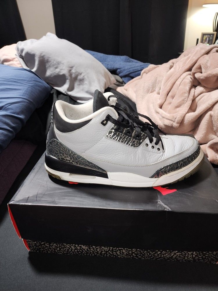 Jordan 3 Wolf Grey