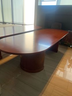 Wood conference table new!!48”x120” cherry sale!!