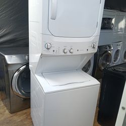 27 W G/E Washer And Dryer Stackable Both Works Good 💯