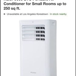 Aire Acondicionado Portátil 9000btu