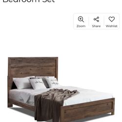 King size bed frame 