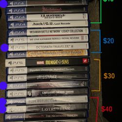 PS4 + PS5 Games