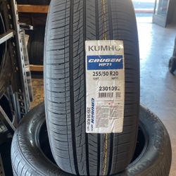 255/50/20 KUHMO HP71 $675.00