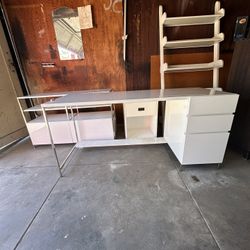 4 Piece Office Desk Set