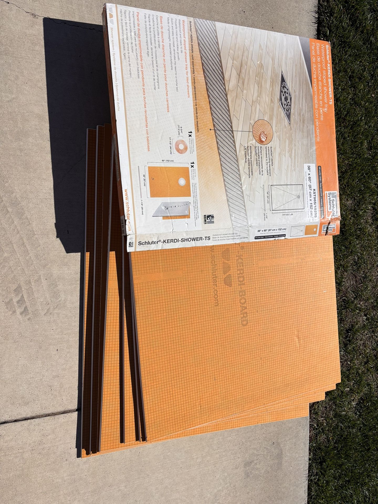 SCHLUETER Kerdi Shower Set