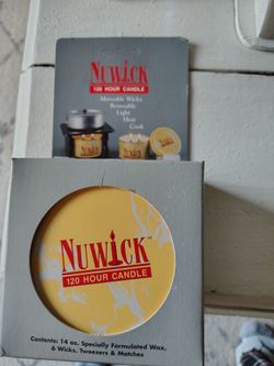 New Nuwick 120 Hour Candle