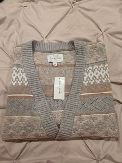 SUN + STONE MEN'S SWEATER VEST SIZE XL BRAND  NEW