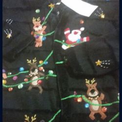 Christmas Sweater - Black