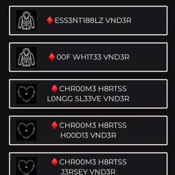 Vendor Lmk 30 Dollors 