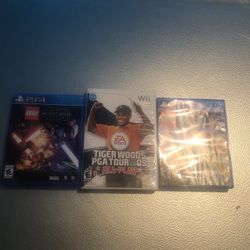 3 Games 2 For PS4 1 For Wii