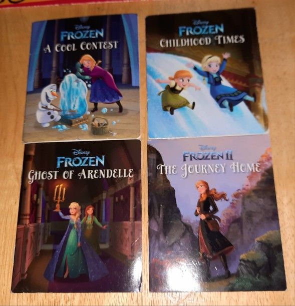 Lot Of (4) Disney Frozen Mini Readers By Autumn Publishing 2020